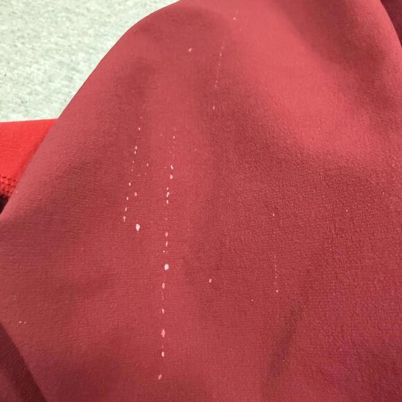 Eddie Bauer First Ascent Jacket Large Mens Soft Shell Sandstone Shield Red - Picture 4 of 9